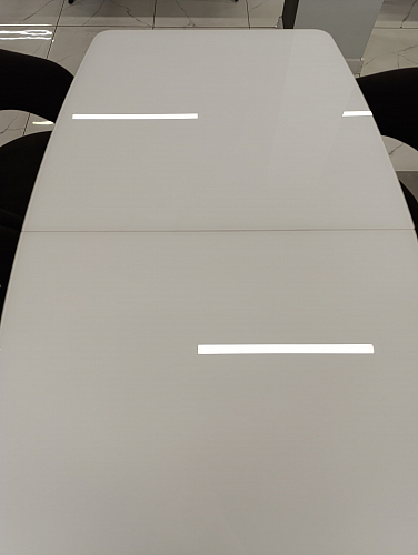 Стол на тумбе Фернан белый / венге из шоурума 3